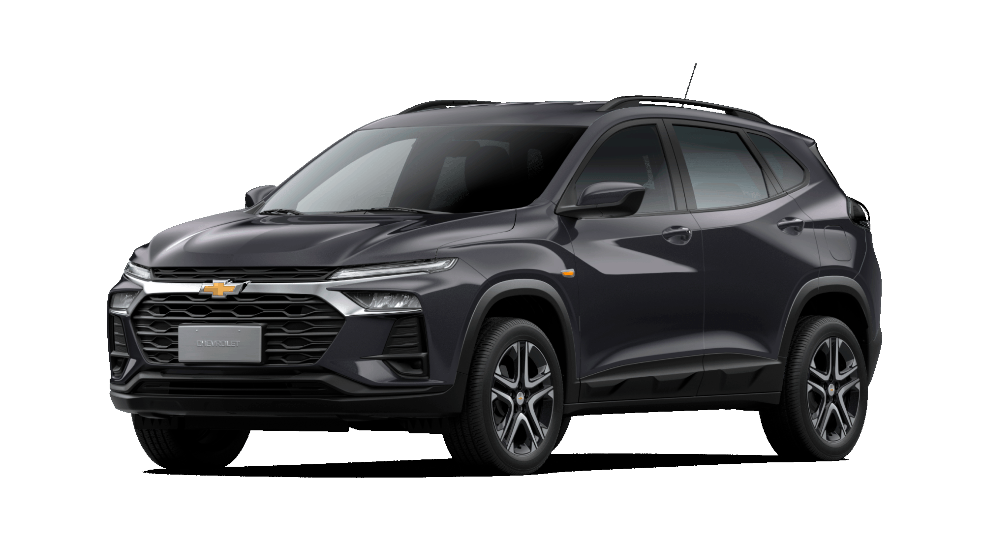 Vista lateral de Tracker LT gris