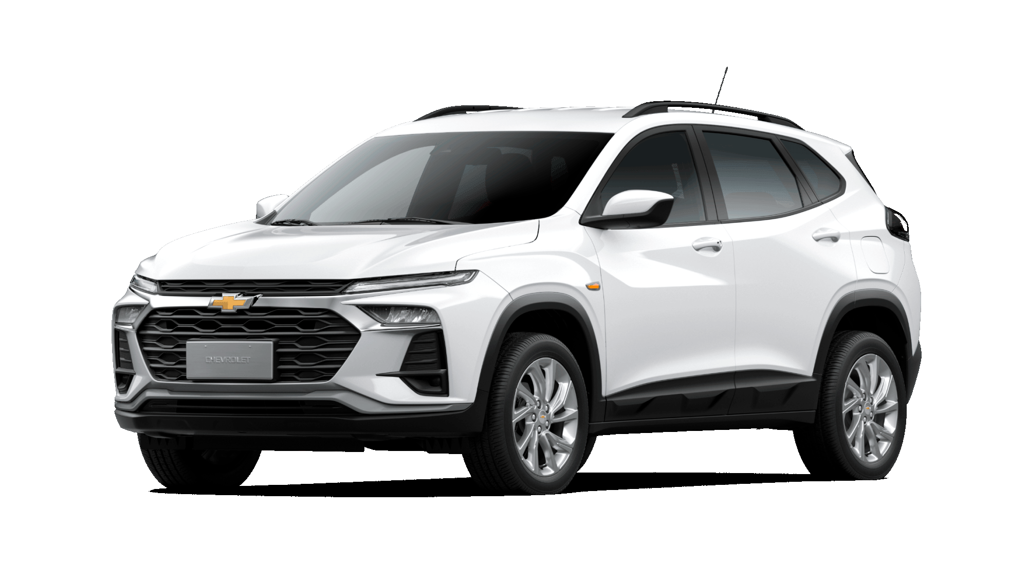 Vista lateral de Tracker LTZ blanco