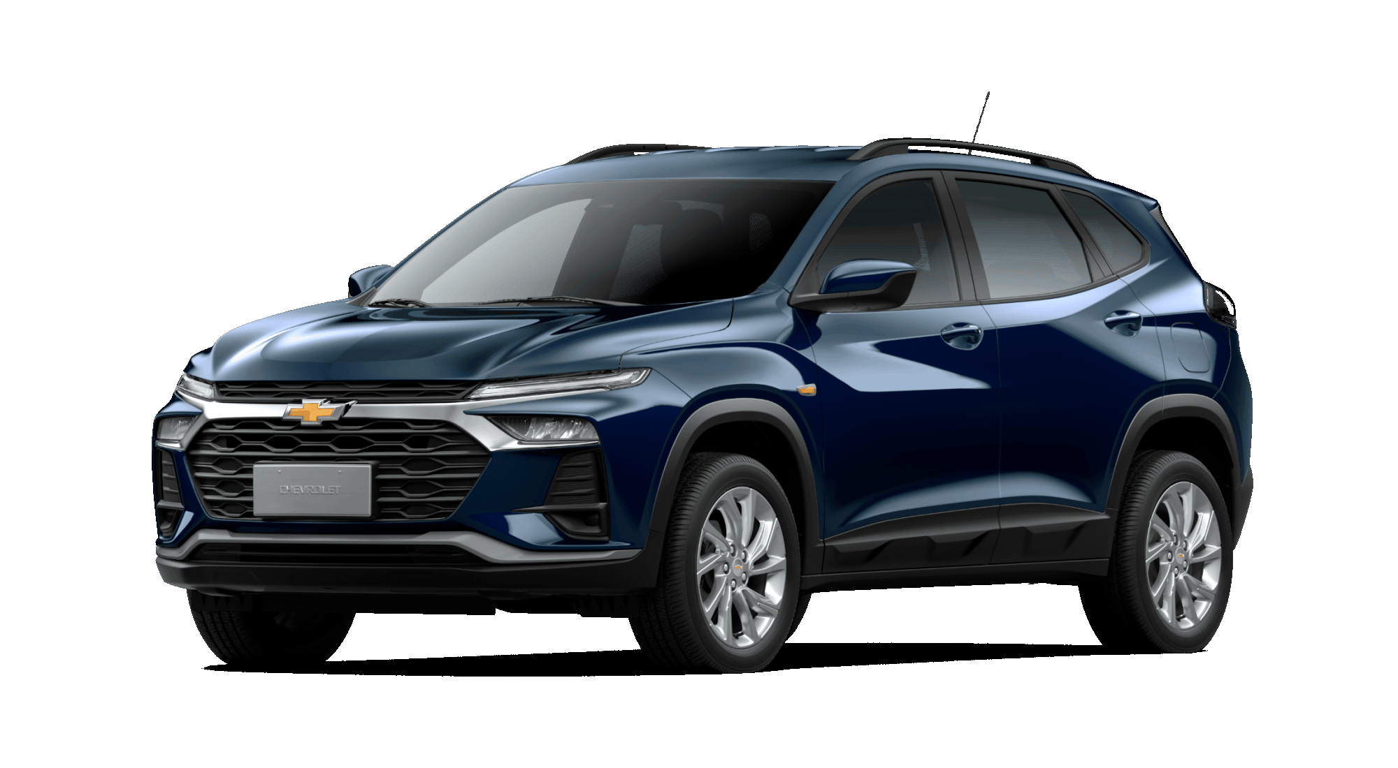 Vista lateral de Tracker LTZ azul