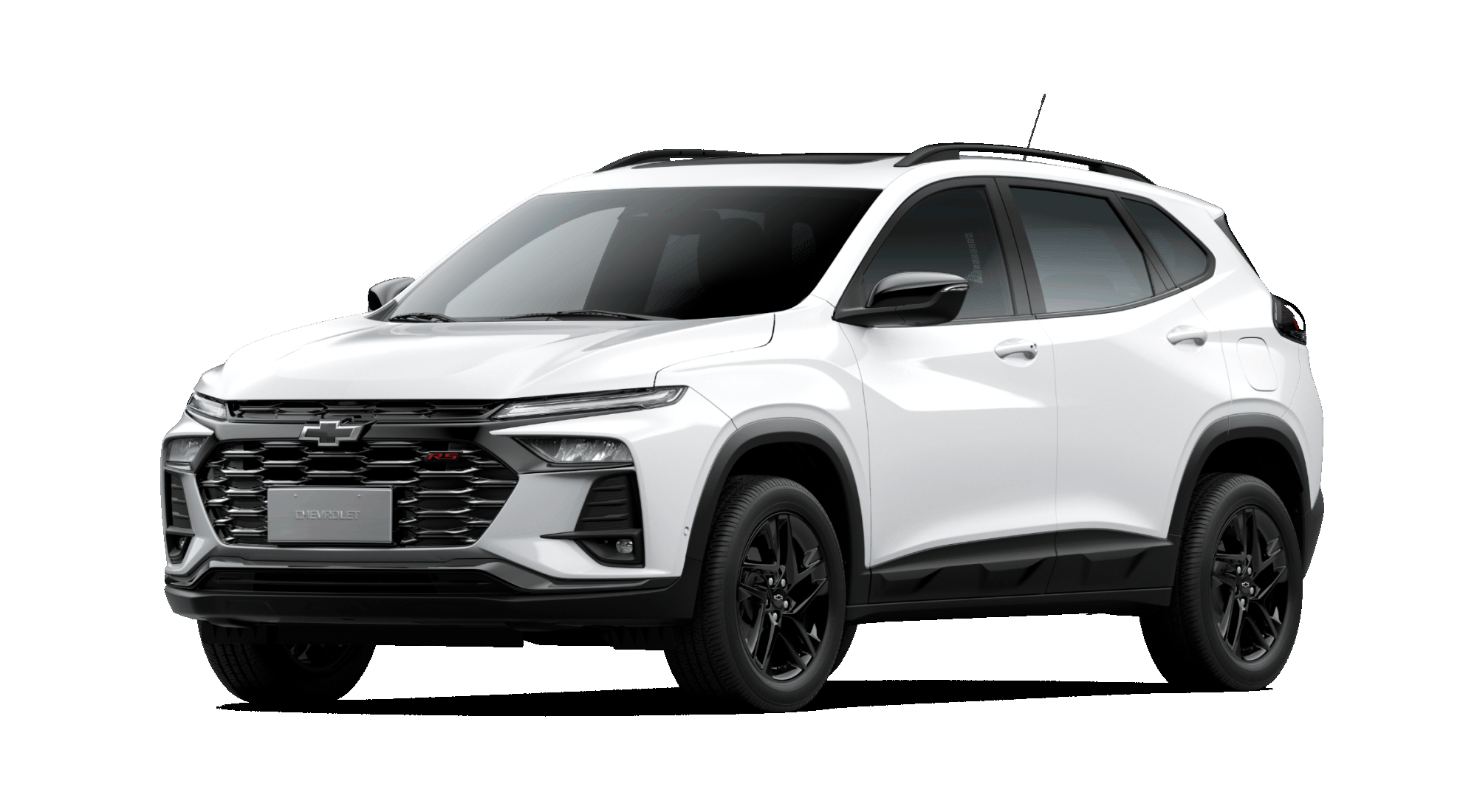 Vista lateral de Tracker RS Blanco